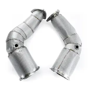 Bull-X downpipe 121–101 mm za Audi RS4/RS5 B9 quattro 450 KM