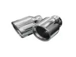 Bull-X izpušni nastavki tip 2, zavihani rob, 2x100 mm (A:64 mm) za Seat Leon Cupra