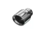 Bull-X izpušni nastavki tip 2 z obrobljenim robom, 80–114 mm, 64/76 mm priključek