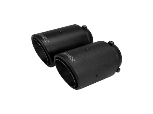 Bull-X izpušni nastavki Type 6 Carbon 2x101 mm (A: 64 mm) za Seat Leon Cupra
