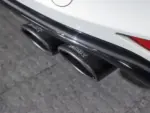 Bull-X izpušni nastavki tip 14 Carbon ovalni zamaknjeni 2x225x70