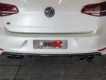 Bull-X izpušni nastavki tip 14 Carbon ovalni zamaknjeni 2x225x70