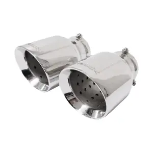Bull-X izpušni nastavki Typ 5 CK-Style 2x101 mm (A: 64 mm) za SEAT Leon III (5F/5F1)