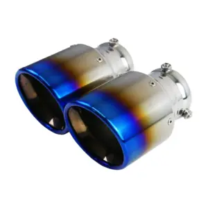 Bull-X izpušni nastavki Typ 7 titan 101 mm (A: 64 mm) za Seat Leon Cupra III (5F)