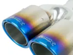 Bull-X izpušni nastavki Y-Style tip 19 iz titana, 4 × 101 mm (priključek 2 × 76 mm)