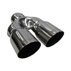 Bull-X izpušni nastavki Y-Style Tip 11, 2x76 mm, priključek 64/76 mm