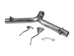 Bull-X nadomestna cev zadnjega dušilca 3" Y-Style za Golf V/VI 2.0 T(F)SI FWD
