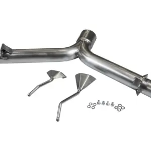 Bull-X nadomestna cev zadnjega dušilca 3" Y-Style za Golf V/VI 2.0 T(F)SI FWD