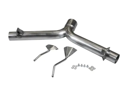 Bull-X nadomestna cev zadnjega dušilca 3" Y-Style za Golf V/VI 2.0 T(F)SI FWD
