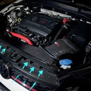 HFI sesalni sistem iz karbona Gen.3 za VAG 2.0 TDI EA288 (Golf 7, A3 8V)