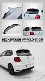 HG Motorsport – zadnji spojler za VW Polo V (6C) GTI