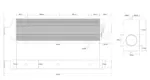 HF-Series univerzalni intercooler HFT 540 x 140 x 65 mm