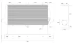HF-Series univerzalni intercooler HFT 540 × 230 × 65 mm