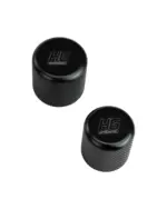 HG Motorsport pokrovi klimatskega sistema, črni, za R134a/R1234yf