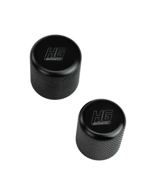 HG Motorsport pokrovi klimatskega sistema, črni, za R134a/R1234yf
