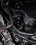 HG Motorsport del motorja, črna merilna palica olja za VW/Audi MQB EA888 Gen.3/4