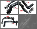 HG Motorsport tlačna cev Turbo Outlet–intercooler za VAG 1.8–2.0 TSI EA888 Gen.3