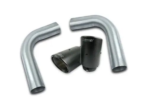 HG Motorsport izpušni nastavki za Bull-X 63,5 mm, Seat Leon 5F, Golf 6/7 GTI
