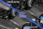HG Motorsport cevi hladilne tekočine pod airboxom za VAG 1.8–2.0 TSI EA888 Gen.3 (Golf 7)