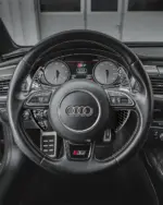 HG Motorsport obvolanske ročice »HG-Design« za Audi A3 8P, A4 B7/B8, A5 B8, A6/A7 4G, TT 8J