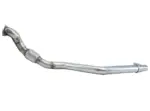 Bull-X downpipe 3"/76 mm, nadomestna cev srednjega dušilca za Audi A4/A5 B9 2.0 TFSI