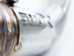 Bull-X downpipe 3"/76 mm, nadomestna cev srednjega dušilca za Audi A4/A5 B9 2.0 TFSI