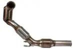 HJS downpipe 76 mm za VW Polo VI (brez OPF)