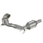 HJS downpipe z ECE homologacijo za VW Golf VIII, Cupra Formentor I in druga vozila (Euro 6d-temp, z OPF)