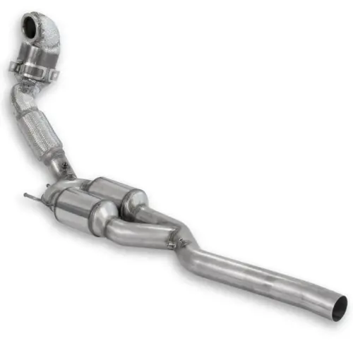 HJS downpipe z ECE homologacijo za VW Golf VIII (z OPF)