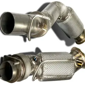 HJS downpipe z ECE homologacijo za BMW 2 F22/F23/F45, BMW 4 F32/F33/F36 in druga vozila (Euro 6d-temp)