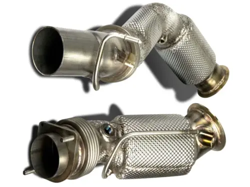 HJS downpipe z ECE homologacijo za BMW 1 F20/F21, BMW 2 F22/F23/F45 in druga vozila (Euro 6d-temp, z OPF)
