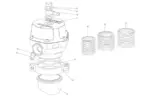 Garrett del za turbino Vent GVB-50A VTA Blow-Off Valve