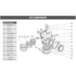 Garrett aktuator / wastegate GVW-45 Vent